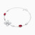 LDB418 - Butterfly Diamond & Red Stone Chain Bracelet in 18K Gold - 144362200261181-2.jpg