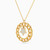 LGN245 - Circle Cubic Zirconia Necklace in 18K Gold - 113051100242451-2.jpg