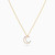MLN774 - Crescent Colored Stones Necklace In 18K Gold - 111051100972421-3.jpg