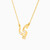 MLN329 - Letter Ya Necklace In 18K Gold - 111050300322421-2.jpg