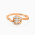 LDR898 - Circle Diamond Ring in 18K Gold - 444101100465141-1.jpg