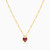 LIN942 - Heart Red Stone Necklace in 14K Gold - 102051800192421-3.jpg