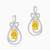 LDE337 - Pear Diamond & Yellow Stone Drop Earrings in 18K Gold - HS20-245-1.jpg