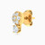 LGE126 - Circle Cubic Zirconia Stud Earrings in 18K Gold - 314031800062001-4.jpg