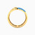 LGR751 - Horseshoe Cubic Zirconia & Enamel Coated Ring in 18K Gold - 113021102842181-3.jpg