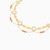 LGB372 - Circle Cubic Zirconia Chain Anklet in 18K Gold - 113360200085251-3.jpg