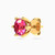 LGE127 - Circle Rose Stone Stud Earrings in 18K Gold - 314031800052001-3.jpg