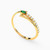 LGR236 - Baguette Green Stones Ring in 18K Gold - 314021800022182-2.jpg