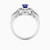 LDR1010 - Oval Diamond & Blue Stone Ring in 18K Gold - FS10-074-3.jpg