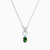 LDN1682 - Oval Diamond & Green Stones Necklace in 18K Gold - 144500302641451-1.jpg