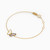 MLB243 - Butterfly Colored Stones Chain Bracelet in 18K Gold - 111101100342181-3.jpg