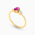 LGR208 - Oval Rose Stone Ring in 18K Gold - 314021800012193-2.jpg
