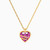 MLN1221 - Heart Red Stone Necklace in 14K Gold - 101051800262422-1.jpg