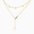MLN1268 - Circle Enamel Coated Necklace in 14K Gold - 101051800422421-2.jpg