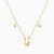 MLN1255 - Open U Colored Stones Necklace In 14K Gold - 101051800312421-3.jpg