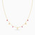 LIN960 - Round Red Stone Chain Necklace in 14K Gold - 102051800472401-3.jpg