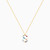 LIN976 - Letter S Colored Stones Necklace in 14K Gold - 102051100342451-3.jpg