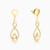 LGE129 - Pear Cubic Zirconia Drop Earrings in 18K Gold - 113037900052001-2.jpg
