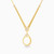 LGN332 - Circle Cubic Zirconia Necklace in 18K Gold - 313051800082601-2.jpg