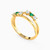 LGR216 - Circle Green Stones Ring in 18K Gold - 314021800092171-2.jpg