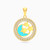LGN344 - Celestial Cubic Zirconia & Enamel Coated Pendant in 18K Gold - 313041800112001-1.jpg