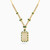 LGN352 - Rectangle Green Stones Necklace in 18K Gold - 313051800102601-2.jpg