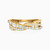 LGR976 - Twist Cubic Zirconia Twin Rings in 18K Gold - 113391100122161-5.jpg