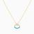 LIN1015 - Oval Cubic Zirconia & Enamel Coated Necklace in 14K Gold - 102051800682401-3.jpg