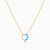 LIN1014 - Circle Cubic Zirconia & Enamel Coated Necklace in 14K Gold - 102051800702401-3.jpg