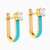 LIE155 - Round Cubic Zirconia & Enamel Coated Hoop Earrings in 14K Gold - 102031800022001-2.jpg