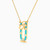 LIN1032 - Oval Cubic Zirconia & Enamel Coated Necklace in 14K Gold - 102051800742401-2.jpg