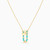 LIN1032 - Oval Cubic Zirconia & Enamel Coated Necklace in 14K Gold - 102051800742401-3.jpg