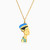 LIN1030 - Nefertiti Colored Stones & Enamel Coated Necklace in 14K Gold - 102051800762401-2.jpg