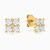 LGE50 - Square Cubic Zirconia Stud Earrings in 18K Gold - 314031800112001-2.jpg