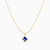 LIN1056 - Square Blue Stone Necklace in 14K Gold - 102051801082401-3.jpg