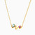 LIN1052 - Multishaped Colored Stones Necklace in 14K Gold - 102051801062401-3.jpg