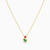 LIN1054 - Swan Colored Stones Necklace in 14K Gold - 102051800792401-4.jpg