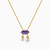 LIN1050 - Baguette Pearl & Purple Stone Necklace in 14K Gold - 102051801162401-1.jpg
