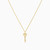 LIN1063 - Key Cubic Zirconia Necklace in 18K Gold - 112051100492451-3.jpg