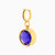 MLR788 - Round Shaped Purple Stone Charm in 14K Gold - 101141800412001-3.jpg