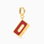 MLR751 - Cassette tape Shaped Enamel Coated Charm in 14K Gold  - 101141800292001-1.jpg