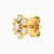 LGE43 - Flower Cubic Zirconia Stud Earrings in 18K Gold - 314031800072001-3.jpg