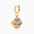 MLR779 - Saturn Shaped Purple Stones Charm in 14K Gold - 101141800212001-4.jpg