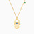LIN1069 - Hamsa Colored Stones Necklace in 14K Gold - 102051400012401-1.jpg
