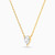 LIN1065 - Pear Clear Stone Necklace in 14K Gold - 102051800962401-3.jpg