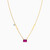 LIN1083 - Multi-shaped Colored Stones Necklace in 14K Gold - 102051801202401-4.jpg
