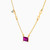 LIN1083 - Multi-shaped Colored Stones Necklace in 14K Gold - 102051801202401-3.jpg