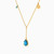 LIN1080 - Multi-shaped Colored Stones Necklace in 14K Gold - 102051801182401-2.jpg