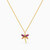 LIN1085 - Dragonfly Rose Stone Necklace in 14K Gold - 102051801282401-1.jpg