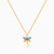 LIN1086 - Dragonfly Colored Stones Necklace in 14K Gold - 102051801282402-1.jpg